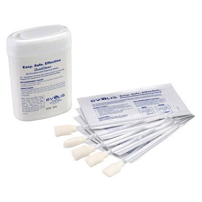 Evolis A5011 Complete Cleaning Kit - Cleaning Cards, Swabs & Wipes