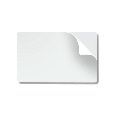 CR79.10 Mil Adhesive Paper-Backed PVC Cards - Qty. 500