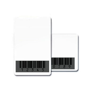 CR80.30 Mil Black Barcode Mask PVC Cards - Qty. 1000