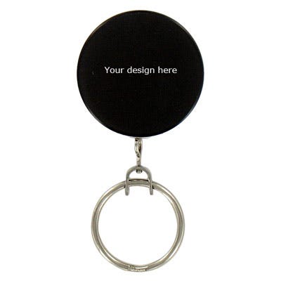Custom Heavy Duty Badge Reels -Metal Chain Cord - Split Ring - Qty 100