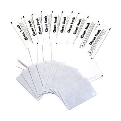 EDIsecure DIK10044 Complete Cleaning Kit - Cleaning Cards, Tissues & Swabs