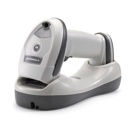 Motorola LI4278 Cordless Barcode Scanner with Bluetooth Wireless and Cradle