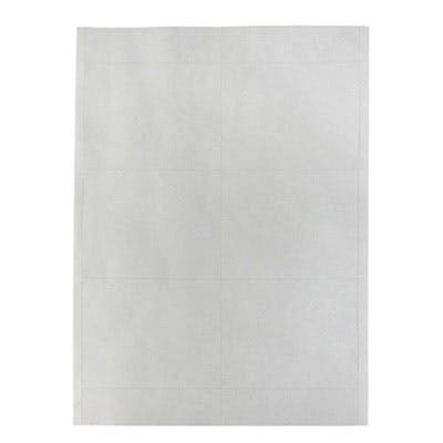 3.5'' x 2.25'' Laser Printer Name Tag Inserts - 50 Sheets of 8 Tags
