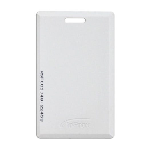 Kantech P10SHL ioProx Clamshell Proximity Card - PROGRAMMED - Qty. 50