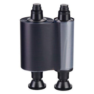 Evolis R3012 Black Monochrome with Varnish Ribbon - K - 500 prints