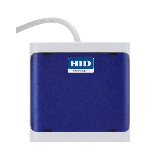HID OMNIKEY 5022 R50220318-DB Smart Card Reader - Dark Blue