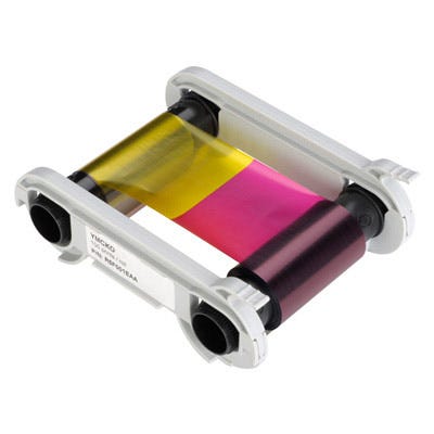 Evolis R5F001AAA Color Ribbon - YMCKO - 100 prints - DISCONTINUED
