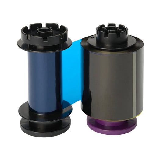 Evolis RT5F011AAA Color Ribbon - YMCKK - 400 prints