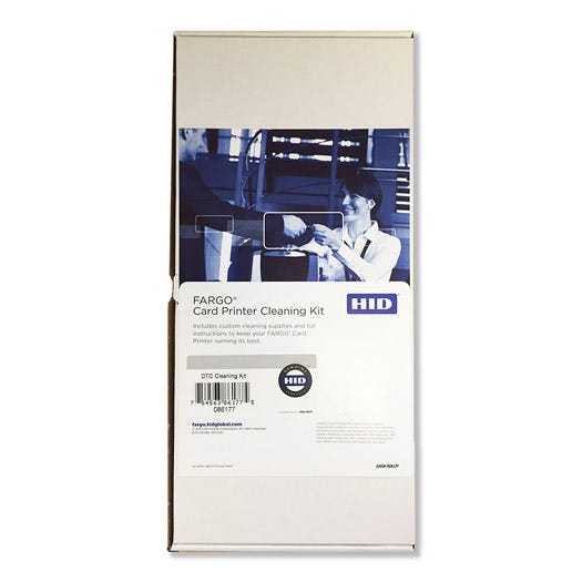 Fargo 86177 Complete Printer Cleaning Kit - Cleaning Cards & Swabs