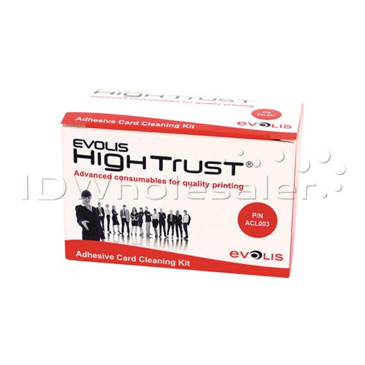 Evolis ACL003 Adhesive Cleaning Cards - Qty. 50