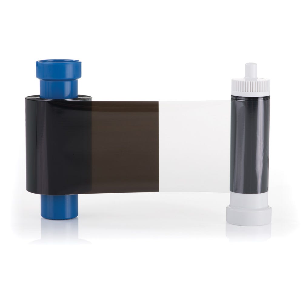 Magicard MB600KO Black Monochrome Ribbon with Overlay - 600 prints