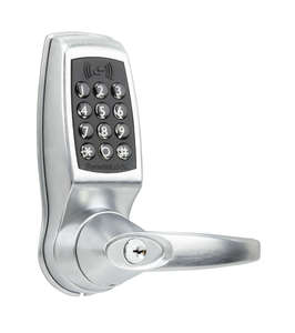 SimpleAccess 4500 Series Light Commercial Duty WiFi, Card, and PIN Lever w/Lighted Keypad