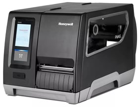 Honeywell PM45A Industrial Printer, Thermal Transfer, 300DPI, 4inch label width, Touch Display, Ethernet/USB, Standard Roller, US Power Cord