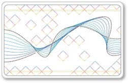 EDIsecure 0.6mil Holographic patch generic "Secure B" Laminate