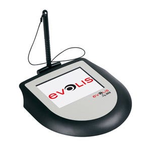 Evolis Sig200 3 x 4 Color Signature Capture Pad