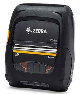 Zebra ZQ511 Mobile Direct thermal Printer, 3 inch print width; English/Latin fonts, 802.11ac/Bluetooth 4.X. ready, stnd battery, US/Canada certs