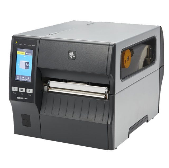 Zebra ZT42162-T01A000Z Thermal Transfer Printer 6 Inch Print Width, 203 DPI with Wireless Connectivity
