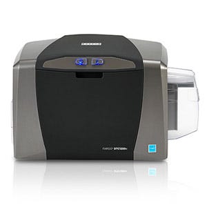 Fargo DTC1250e ID Card Printer with Ethernet Omnikey 5121/5125 Encoders - Single-Sided - Discontinued