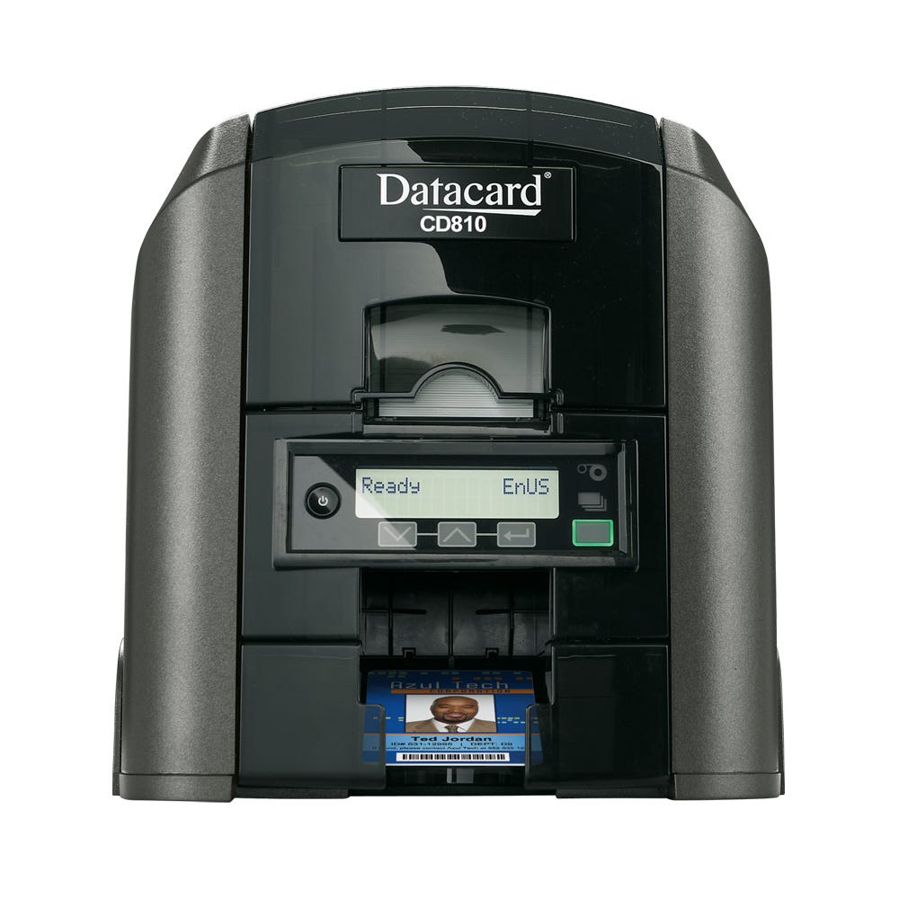 Entrust Datacard CD810 D ID Card Printer with DUALi Encoder - Dual-Sided - DISCONTINUED