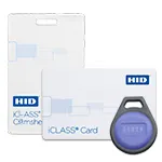 کارت HID 208X iClass ClamShell، کارت HID 200X iClass PVC و کلید هوشمند HID 205X iClass Smart Key