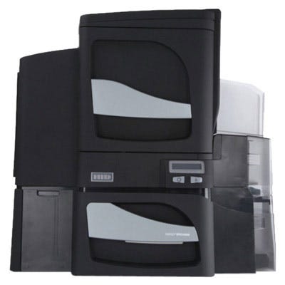Fargo DTC4500 ID Card Printer Dual-Sided with Single-Side Lamination - DISCONTINUED