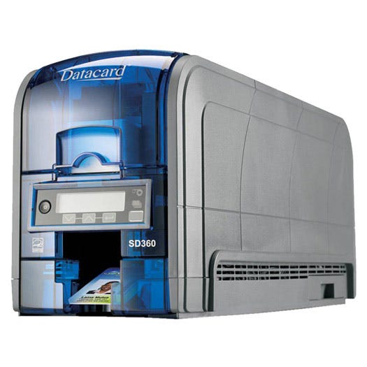 Entrust Datacard SD360 ID Card Printer with Identive & Magnetic Encoders - Dual-Sided - DISCONTINUED