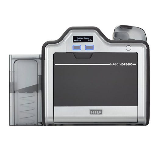 Fargo HDP5600 ID Card Printer - Single-Sided - No Lamination - DISCONTINUED
